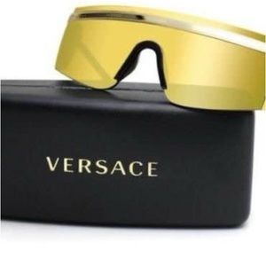 Authentic VERSACE sunglasses gold little use